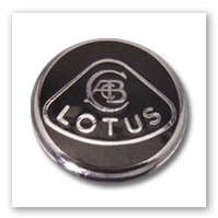 Lotus Black Lapel Pin Badge