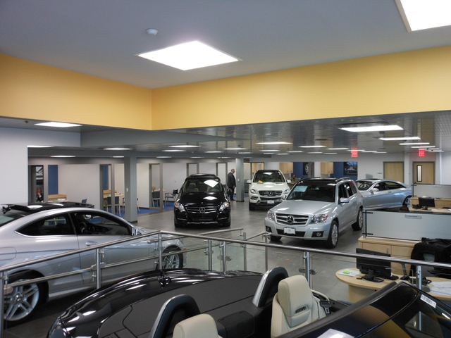 Second floor back showroom