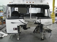 Damaged Cab Removed
