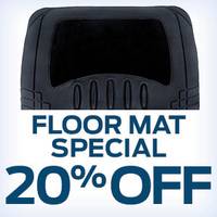 FLOOR MATS 20% OFF Visit our Parts Department for more great deals