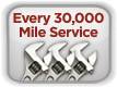 Every 30,000 Mile Service  
