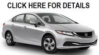 2013 CIVIC LX Auto MEMORIAL DAY SPECIAL! $98 PER MONTH, 24 MONTH LEASE*