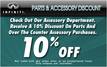 Parts & Labor Discount 10% Off! 