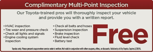 Ford multi point inspection coupon #8